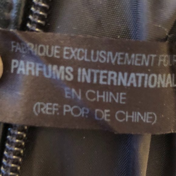 LAGERFELD Bags Karl Lagerfeld Vegan Leather 22x8 Black Weekender